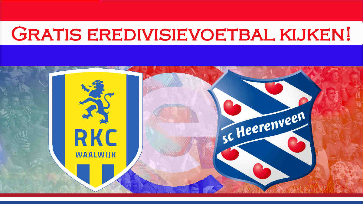Livestream RKC Waalwijk - SC Heerenveen